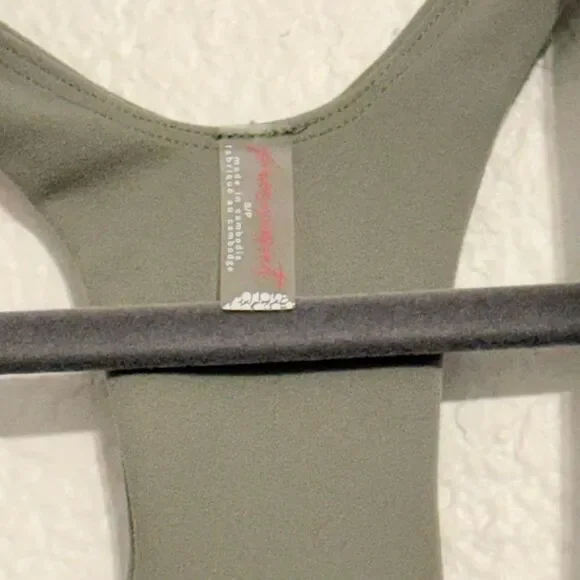 Free-people Women's Green and Khaki Bodysuit - Picture 6 of 7